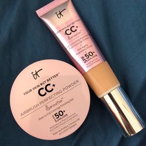 It cosmetics your skin but better cc+